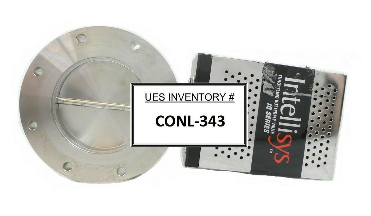 Used Nor-Cal 3870-03464 IQ Series Throttling Butterfly Valve Intellisys AMAT Working