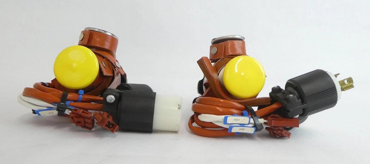 Used Nor-Cal Products 279875 Isolation Valve with Heater Jacket Lot of 4 Working