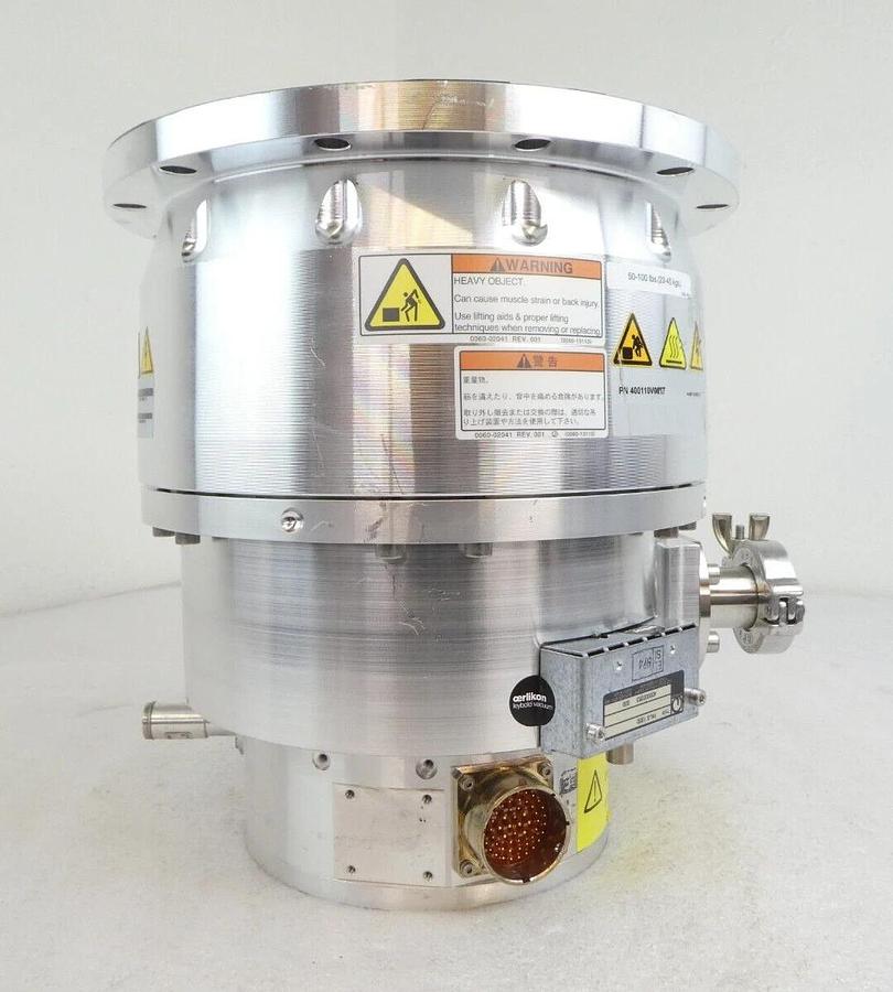 Used TURBOVAC MAG W 1300 C Leybold 400110V0017 Turbomolecular Pump 27619 Hours Tested