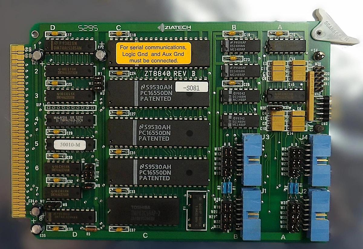 Used Ziatech 980757-001 RS-232 Communication PCB Card Reseller Lot of 2 Working