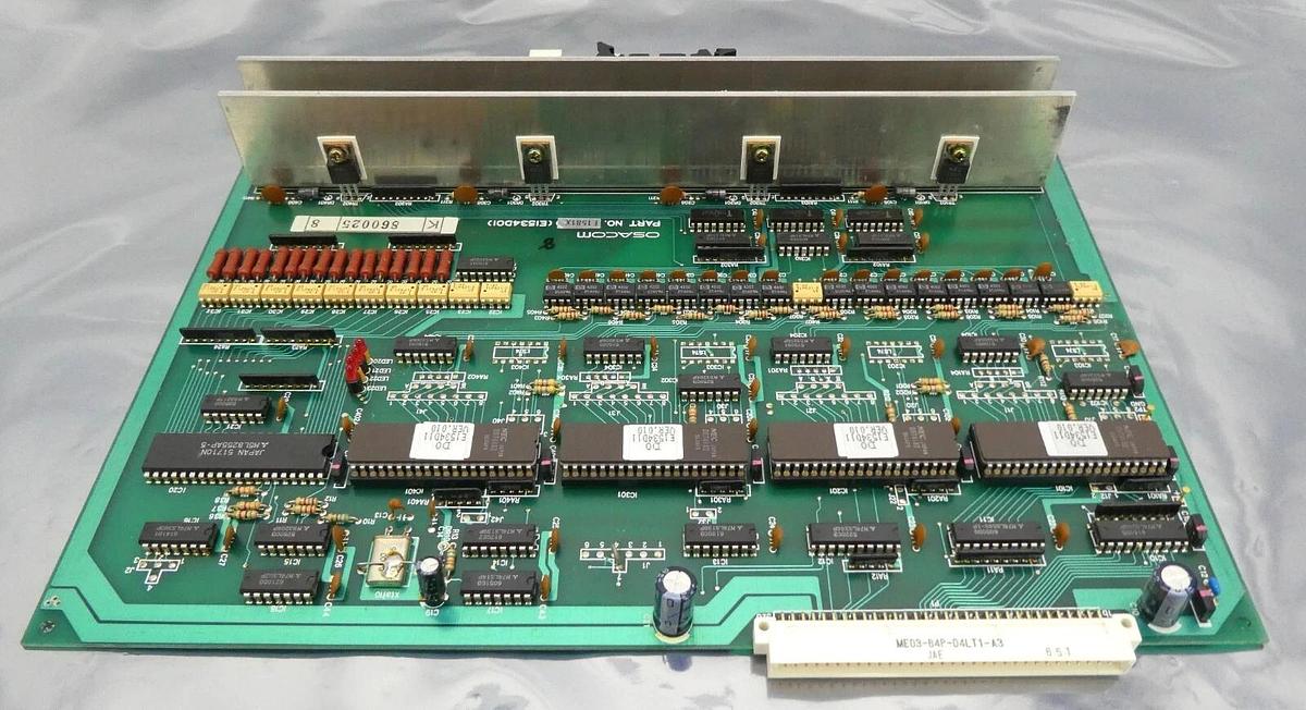 Used Osacom E1581X 10 Step Motor Control PCB E1534D01 VSEA V82-810017 Working