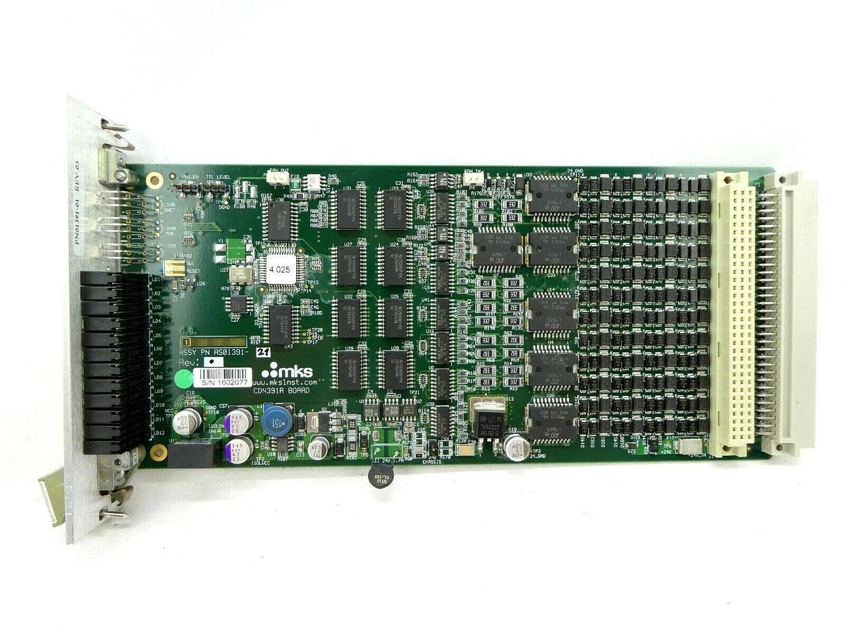 Used MKS Instruments AS01391-21 DeviceNet CDN391R PCB Card AMAT 0190-24115 Working