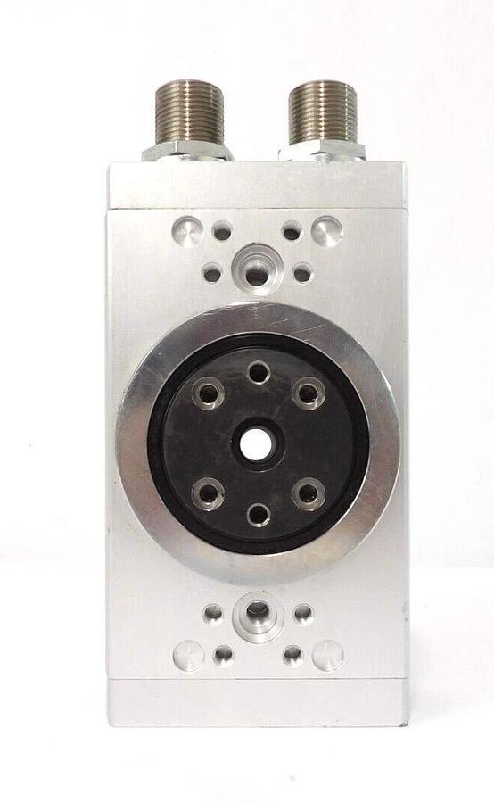 Used Festo DRRD-32-180-FH-PA Rotary Cylinder Swing Drive Working Surplus