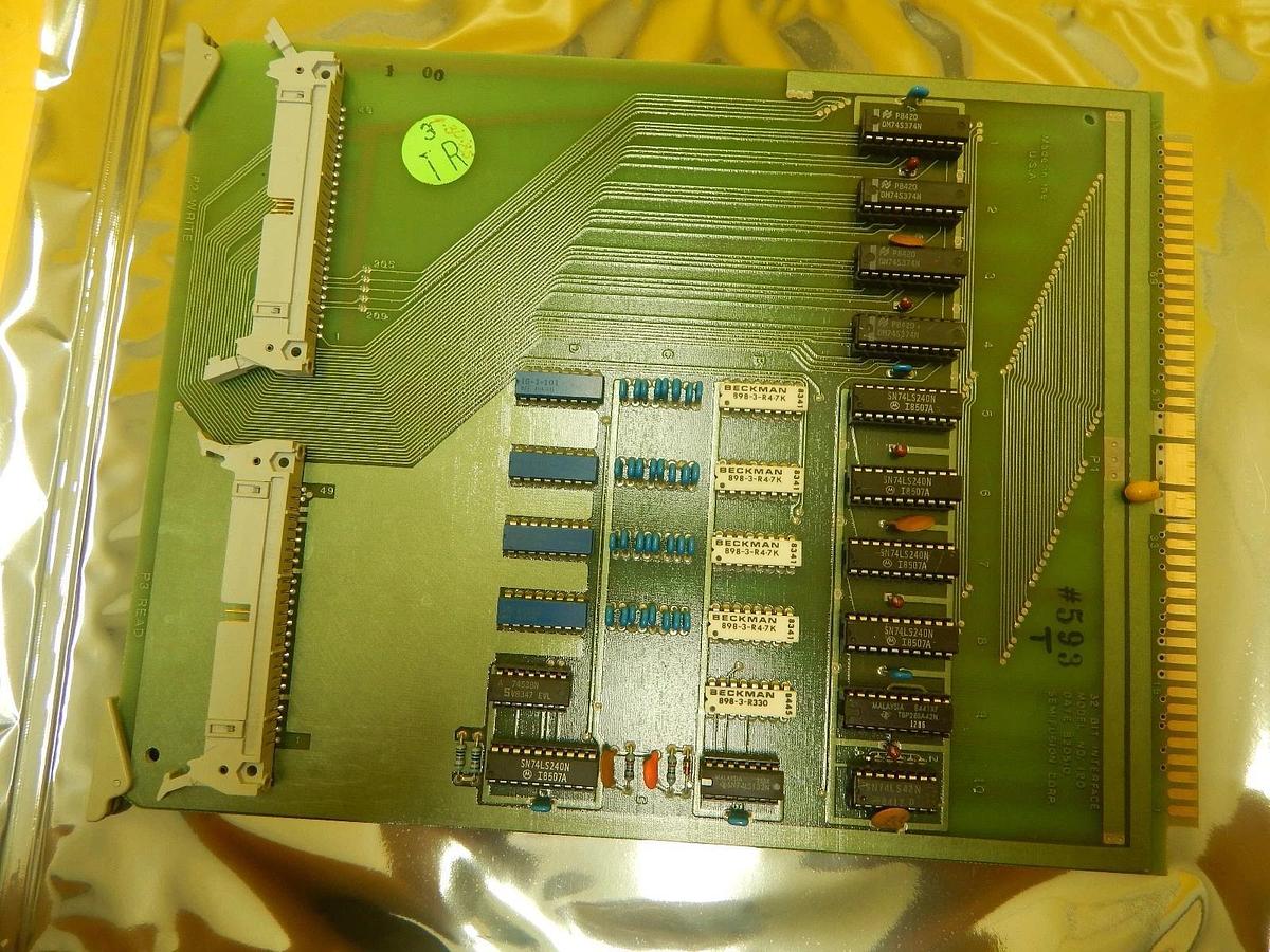 Used Semifusion 120 32 Bit Interface PCB Card Ultratech Stepper UltraStep 1000 Used