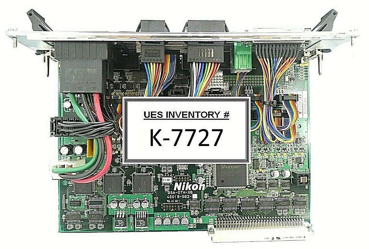 Used Nikon 4S019-562 PCB Card BSA-OTH-X6 NSR FX-601F FPD Lithography System Working
