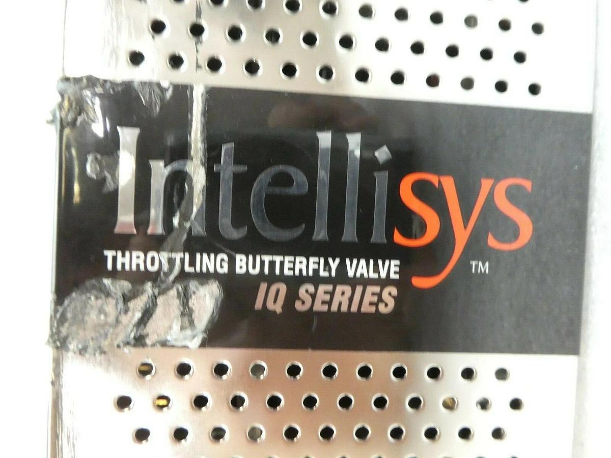 Used Nor-Cal 3870-03464 IQ Series Throttling Butterfly Valve Intellisys AMAT Working