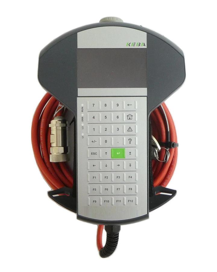 Used KEBA KeTop T20e-m00-Br0-CE3 Robot Teach Pendant Controller 85887 Working