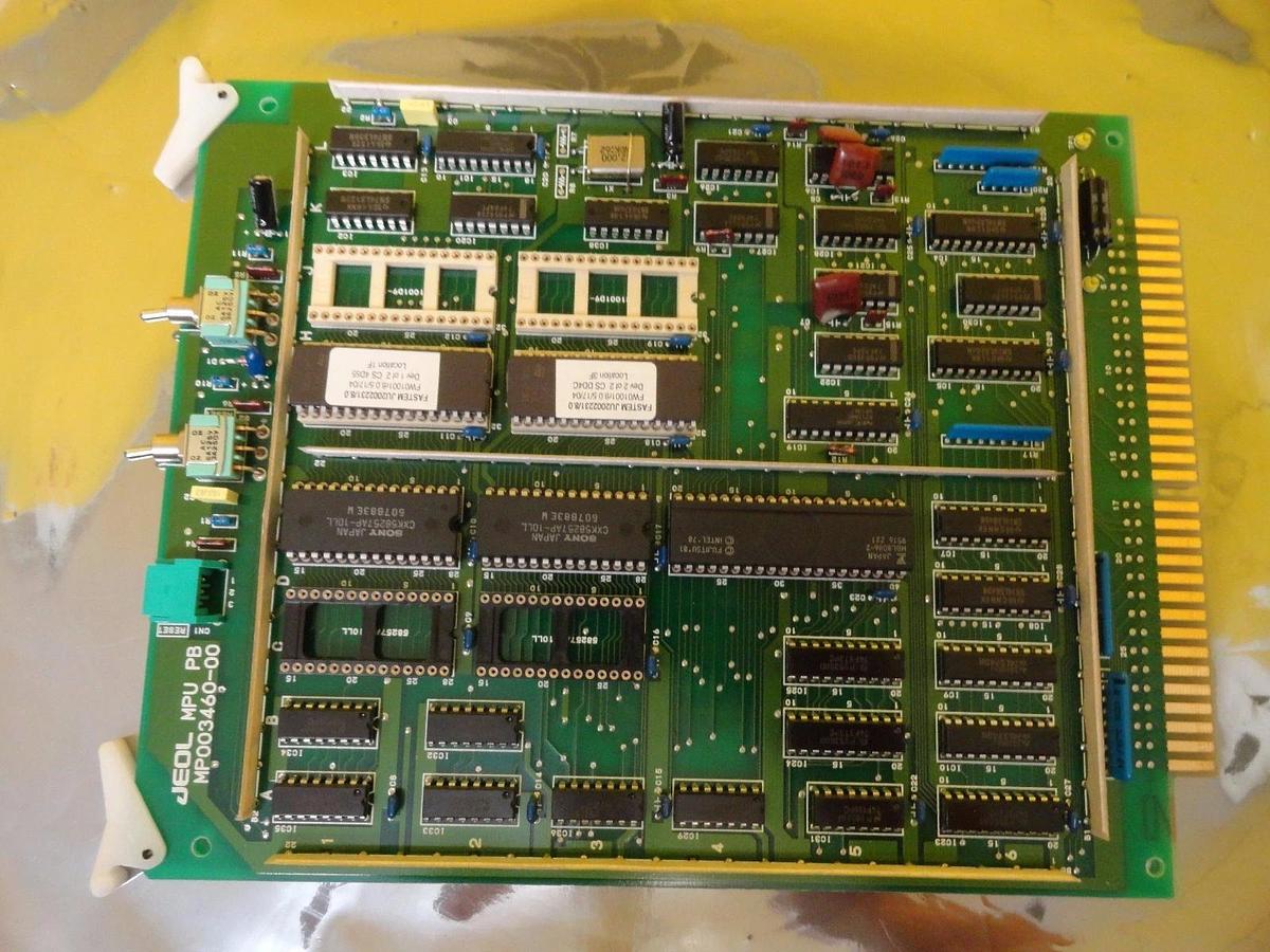Used JEOL MP003460-00 MPU PB Processor Board PCB Card EM-2010F Working