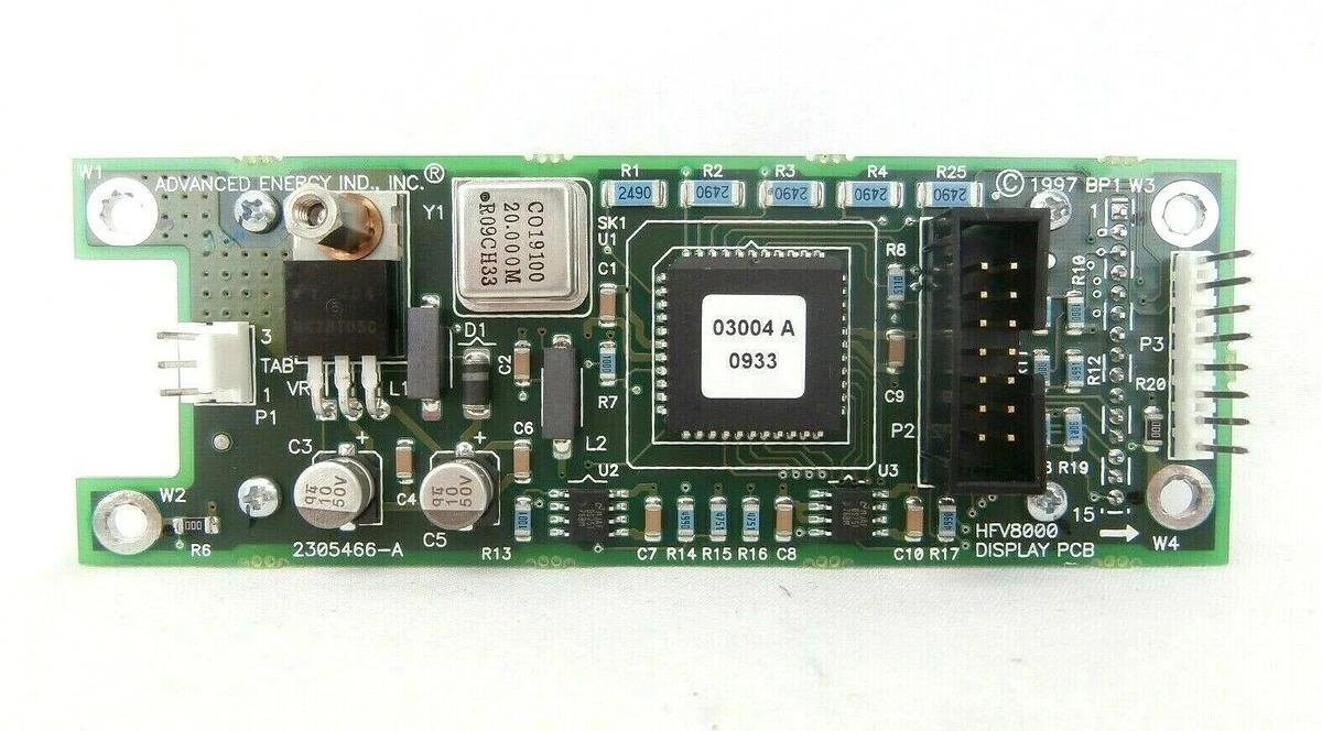 Used AE Advanced Energy 2305466-A HVF8000 Display PCB Optrex DMC-6205 HVF 8000 Spare
