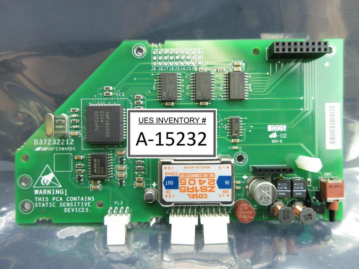 Used Edwards D37232212 Processor Board PCB Used Working
