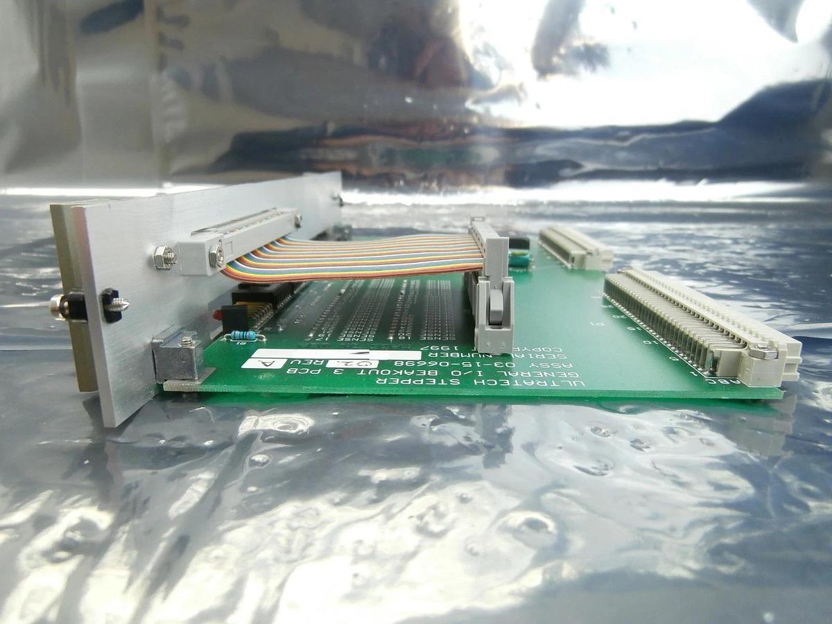 Used Ultratech Stepper 03-15-06698-02 General I/O Breakout 3 PCB Card Used Working