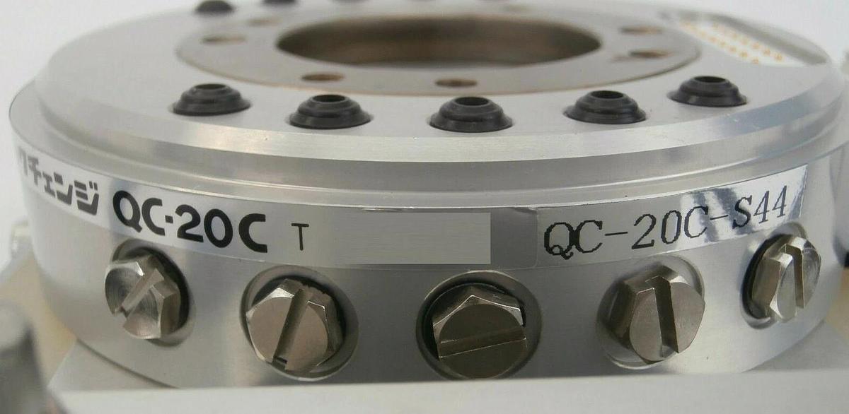 Used BL Autotec QC-20C-S44 Robot End-Effector Exchange System QUICK-CHANGE Working