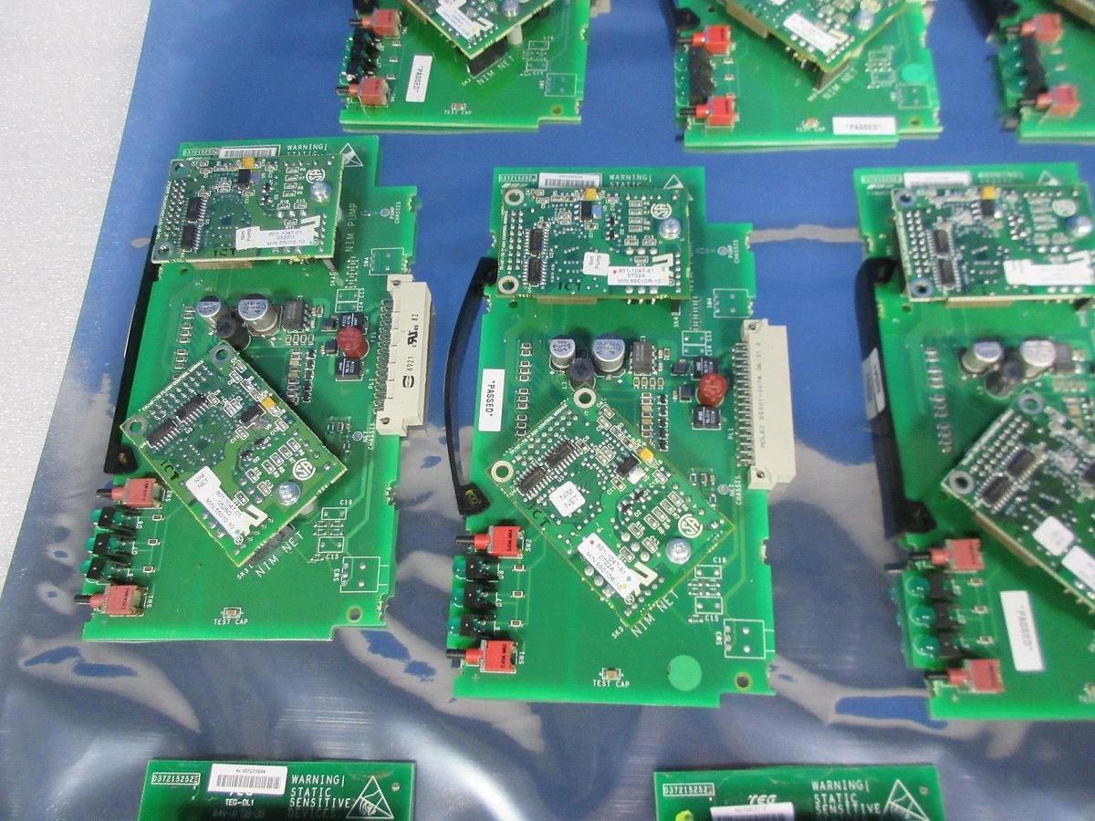 Used Edwards D37215252 INIM Cards 801-1047-51 Flash Control Lot of 13 Untested As-Is