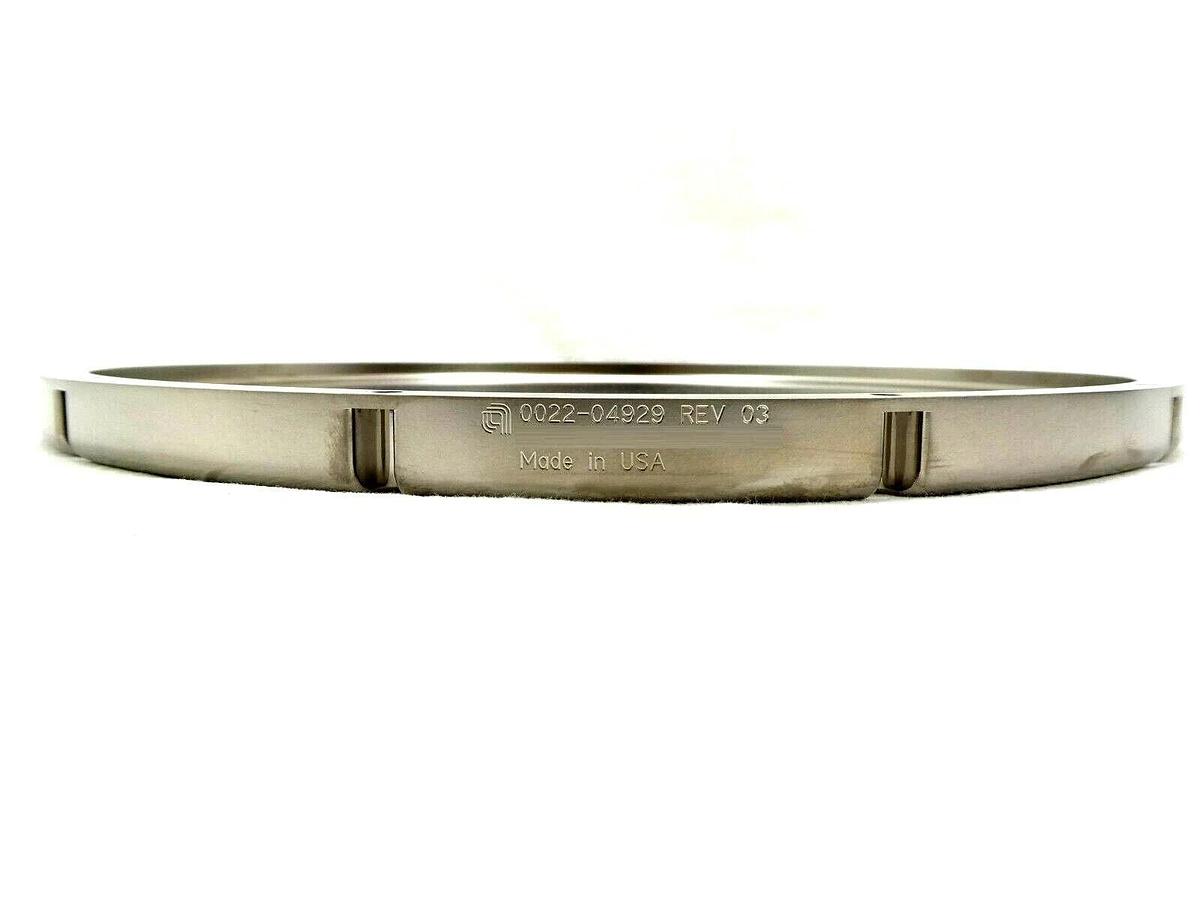 Used AMAT Applied Materials 0022-04929 Blocker Plate 587 Nickle Plated Uniform