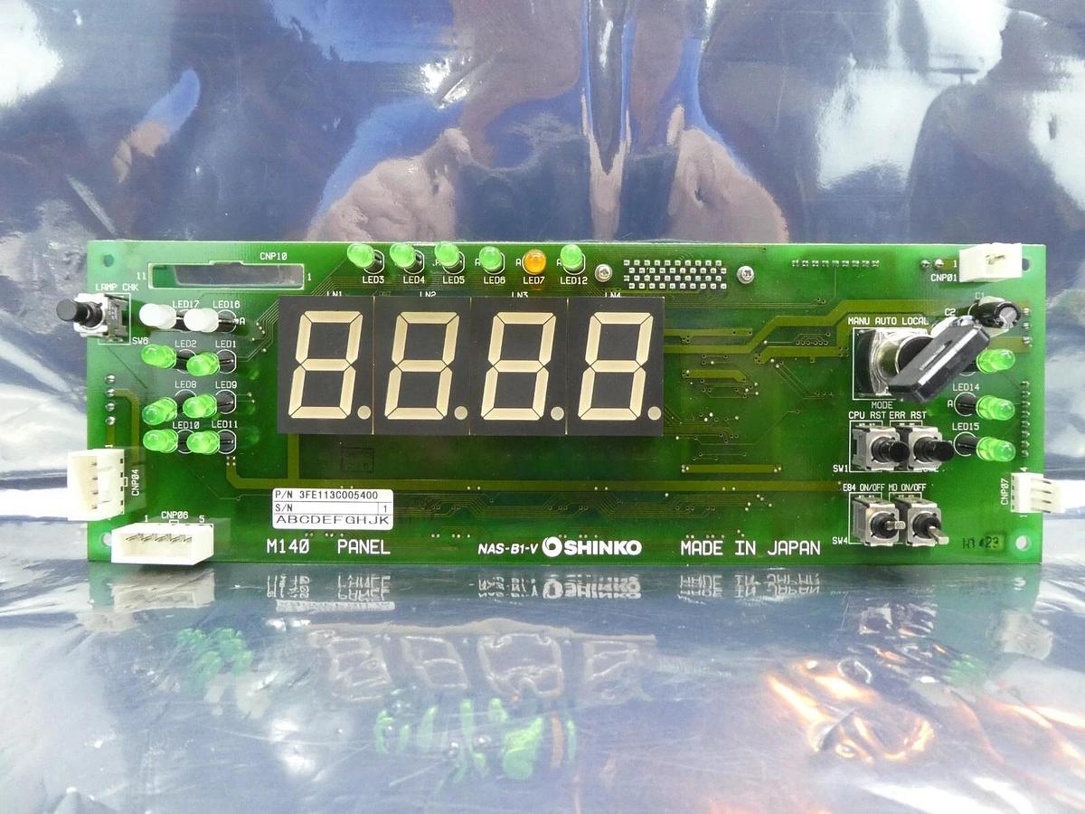 Used Shinko Electric 3FE113C005400 PCB M140 PANEL Reseller Lot of 4 Working Surplus