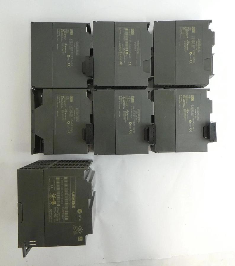 Used Siemens SIMATIC ET 200M 6 Module PLC Unit SM331 SM321 SM322 SM332 Working