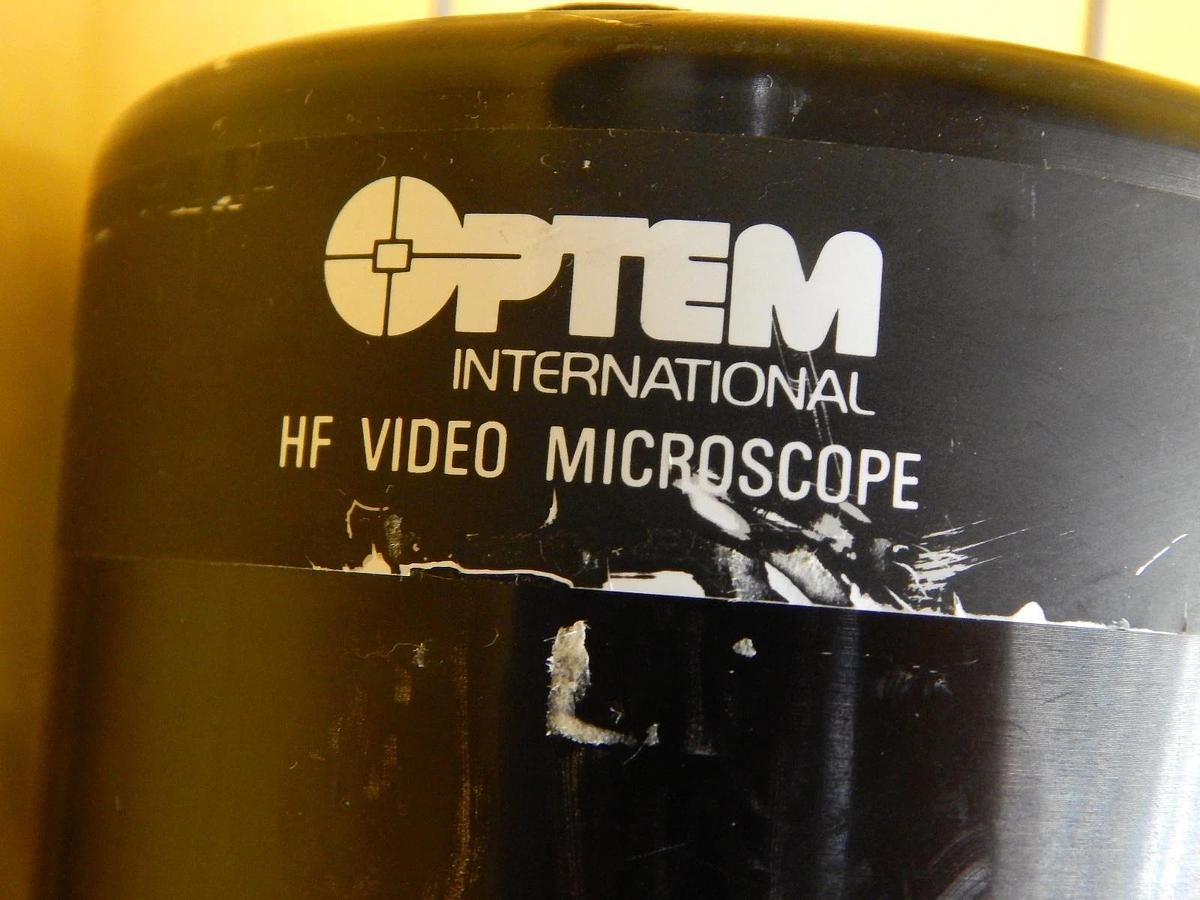 Used Optem International 25-81-01 HF Video Microscope Electroglas 4085x Horizon Used