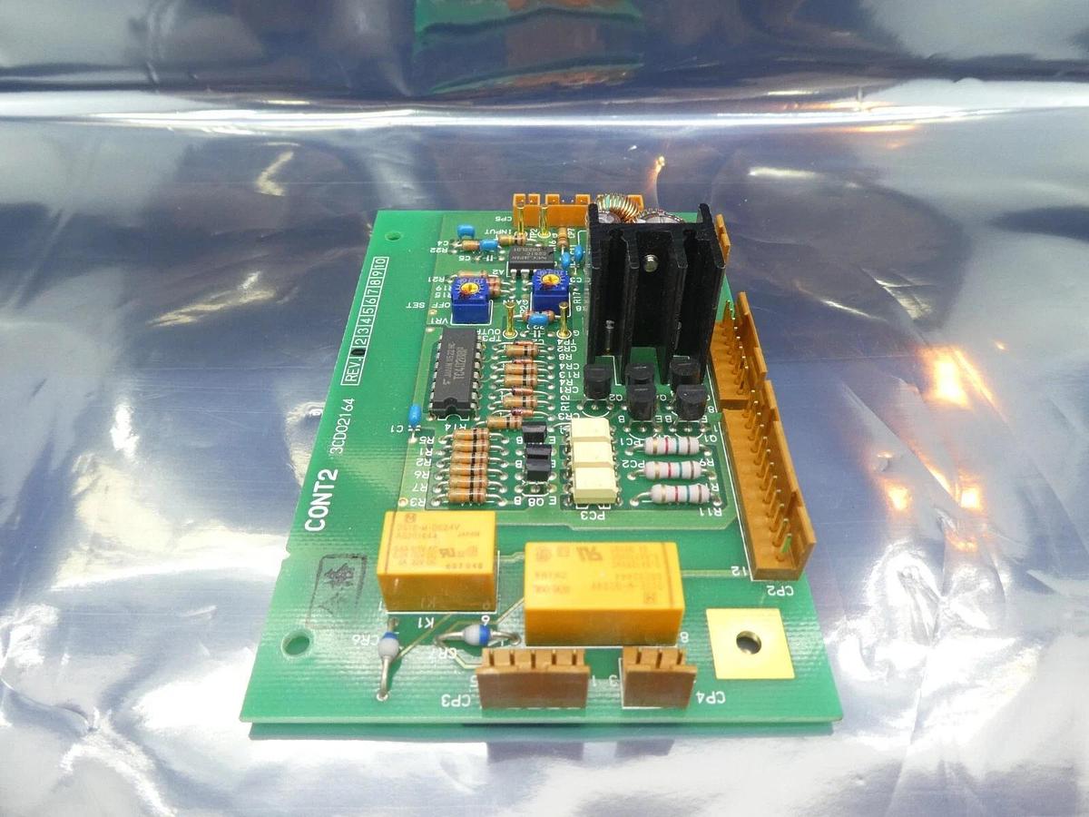 Used Hitachi Kokusai Denki 3CD02164 Relay Board PCB CONT2 Mikro Sonic Working Surplus