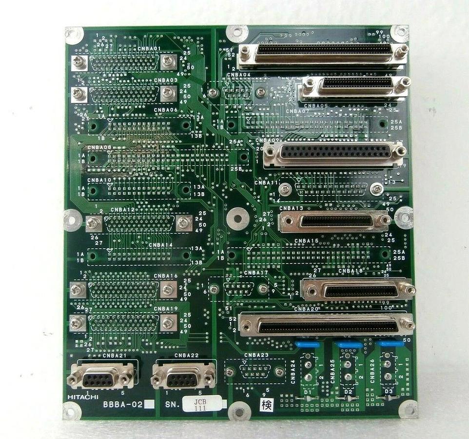 Used Hitachi BBBA-02 Interface Board PCB M-712E Shallow Trench Etcher Working Spare