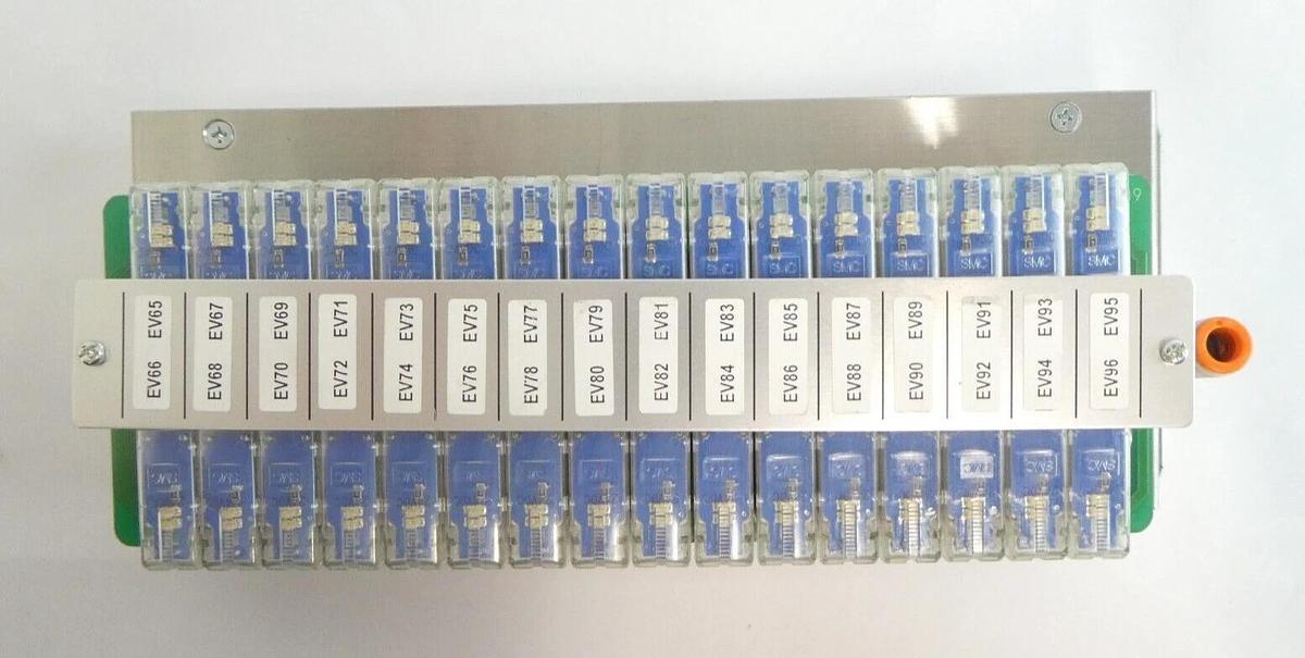 Used SMC IN587-33-1 32-Point EtherCAT Pneumatic Manifold Lot of 3 Working Surplus