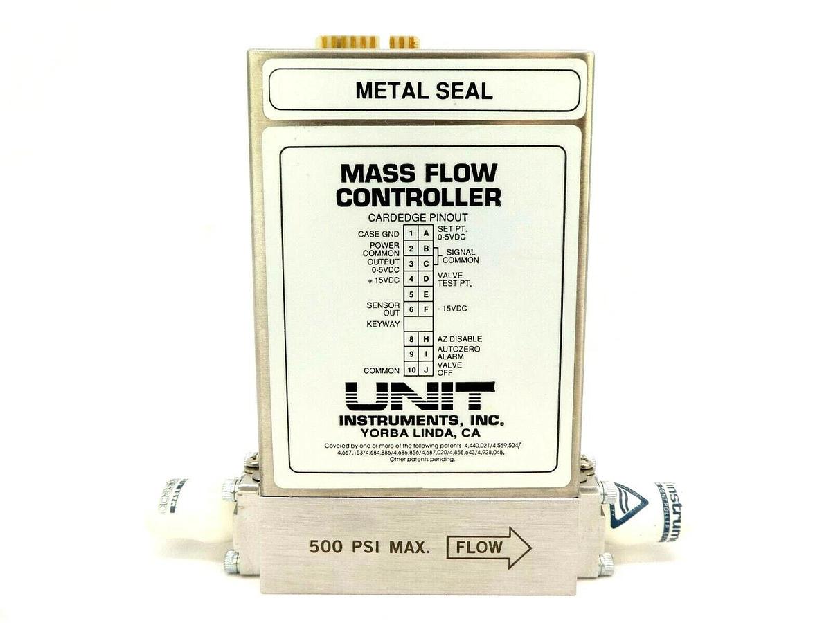 Refurbished UNIT Instruments UFC-8160 Mass Flow Controller MFC 10 SLM H2 8160 Refurbished