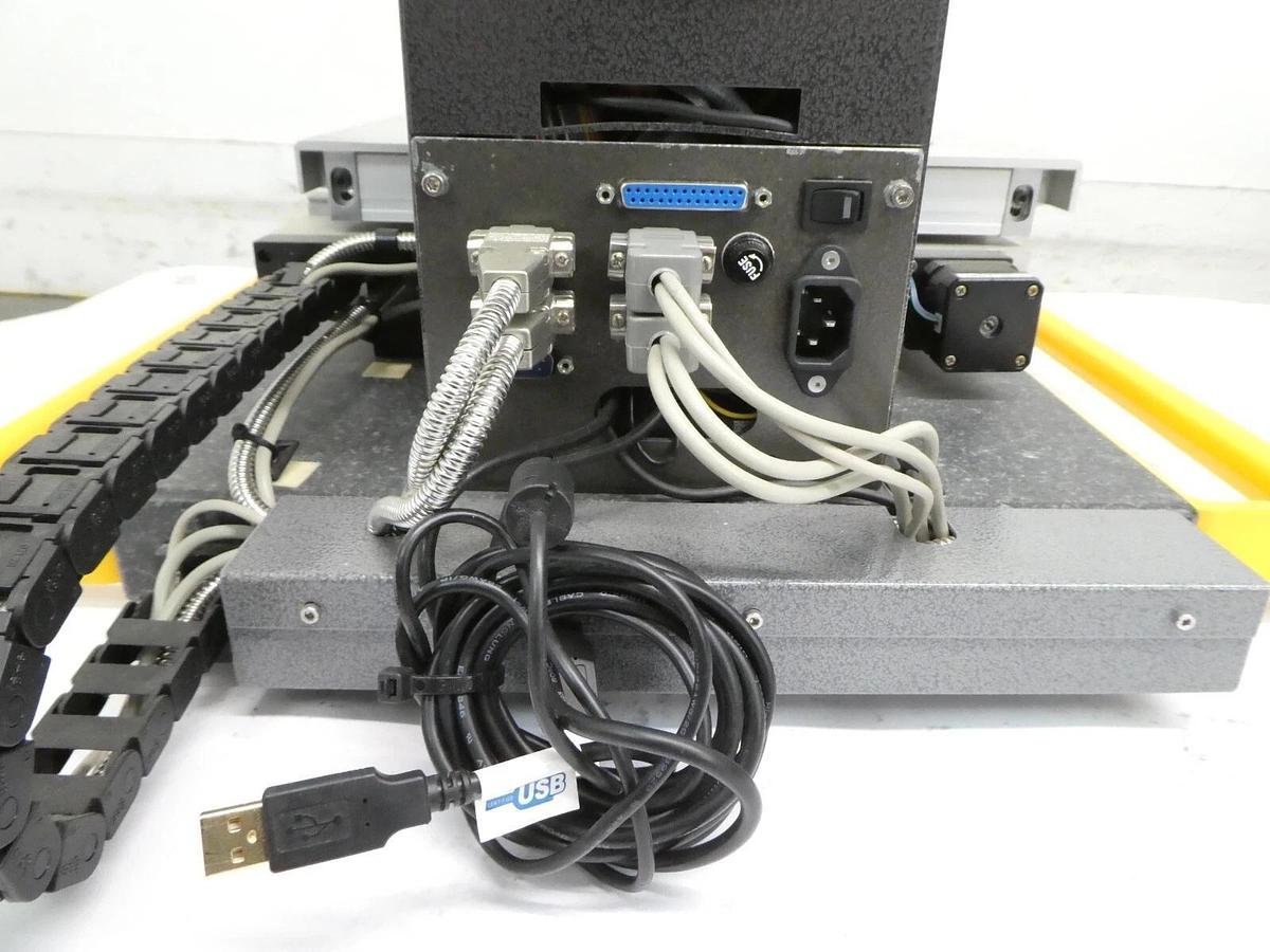 Used Caltex Scientific AMS-845XYZ 3D Digital Video Measurement Microscope Untested