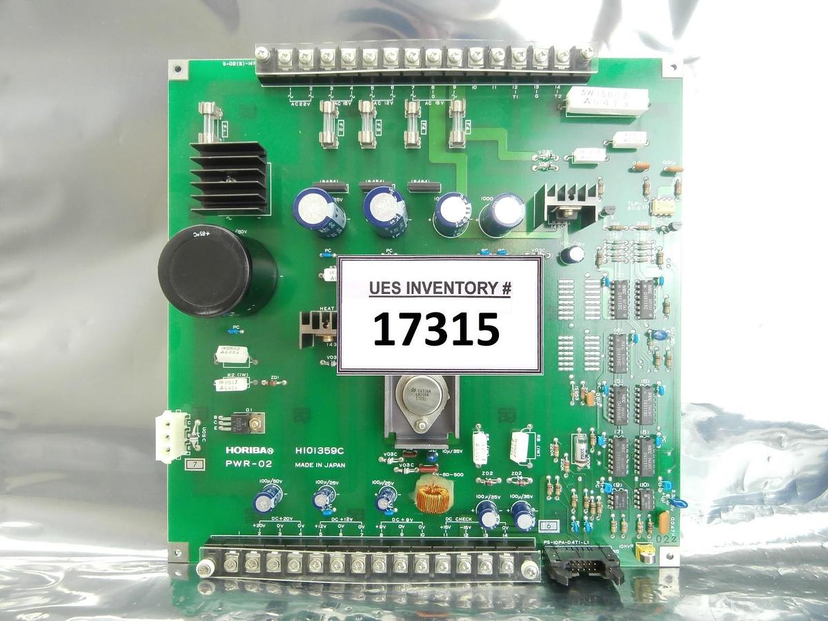 Used Horiba H101359C AC/DC Power Board PCB PWR-02 PD-201A Used Working