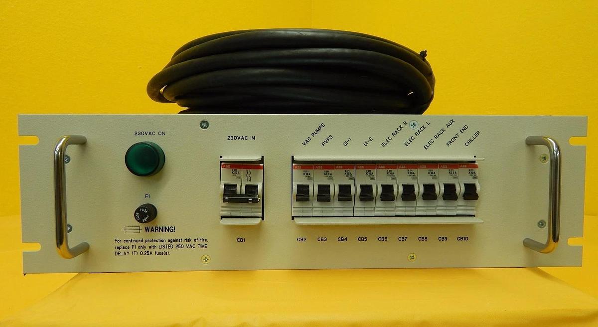 Used TEAL 2450065-02 Power Conditioner PDU-SPCLM FEI 4035 272 23221 CLM-3D Working