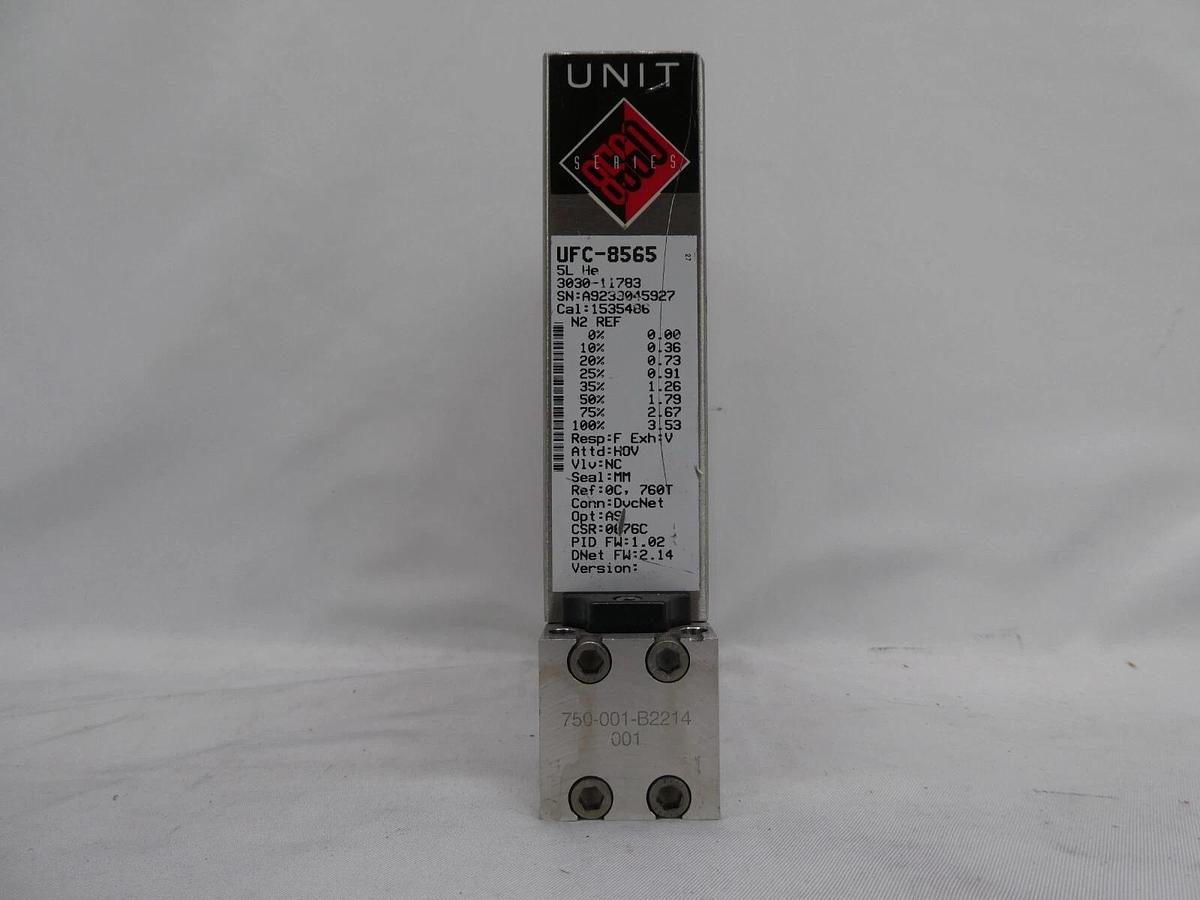 Used Celerity UFC-8565C Mass Flow Controller MFC He Reseller Lot of 7 Working*