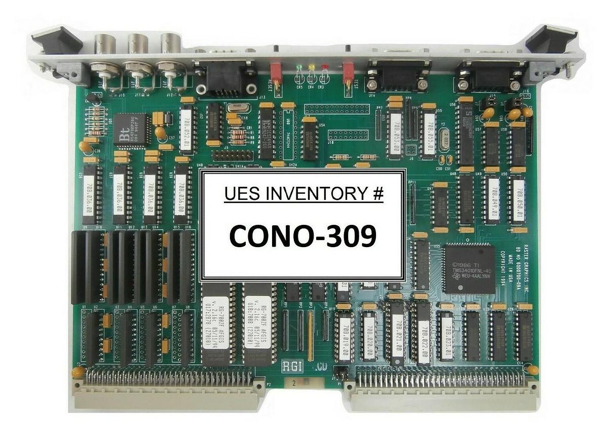 Used RGI Raster Graphics 51035 Processor PCB Card RG-700 RG-700ZF Bio-Rad Q5 Working
