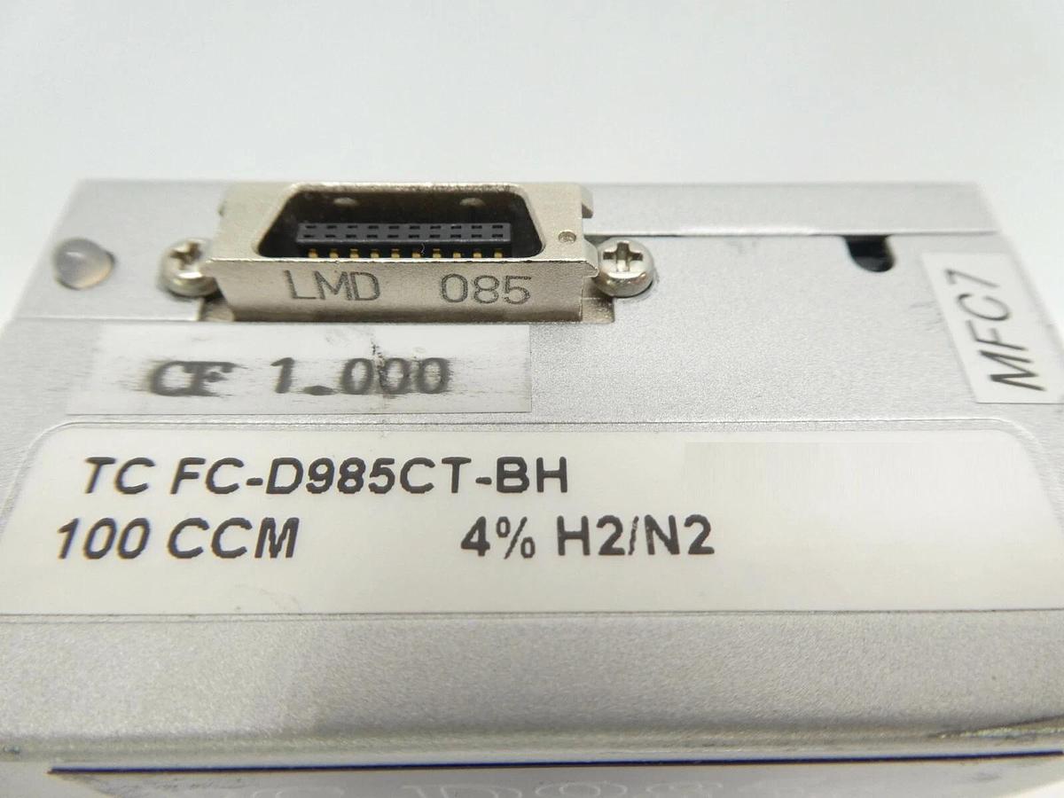 Used Aera FC-D985CT-BH MFC Mass Flow Controller FC-985c 100 CCM 4% H2/N2 Working