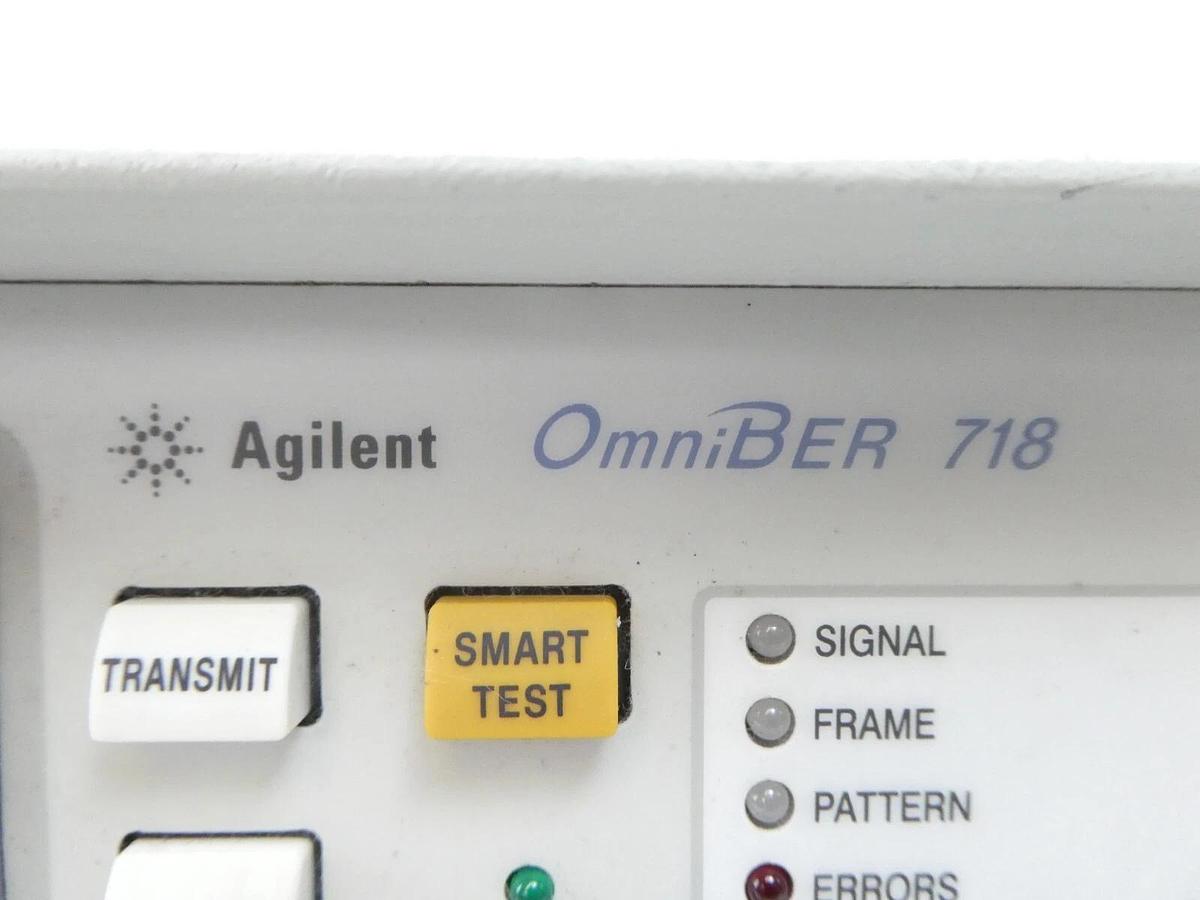 Used Agilent 37718A OmniBER 718 Communications Performance Analyzer HP Working Spare
