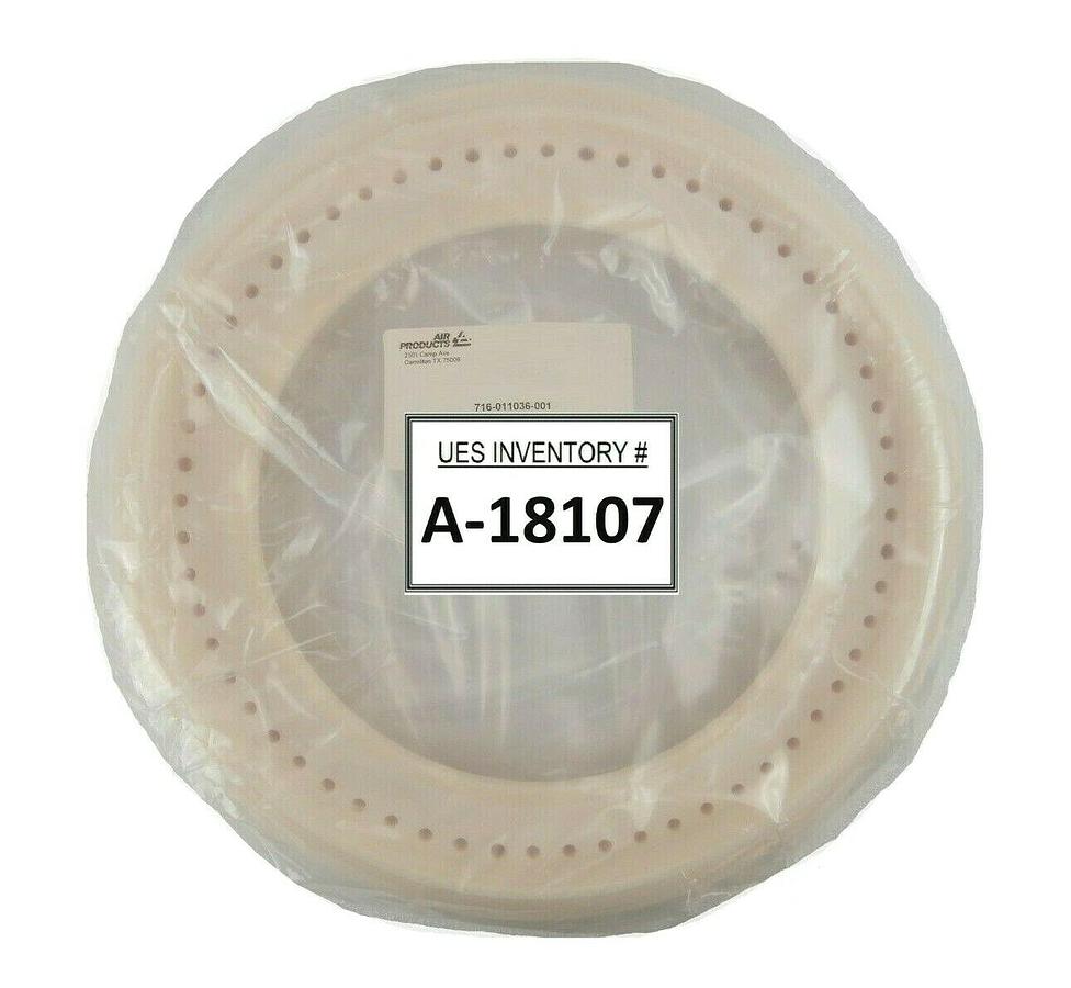 Refurbished Lam Research 716-011036-001 Alumina Filler Orifice Ring Rev. G Refurbished