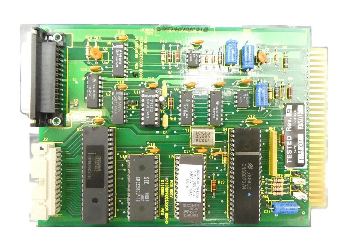 Varian Semiconductor D116058008 Microprocessor PCB Card D116058100 350D New