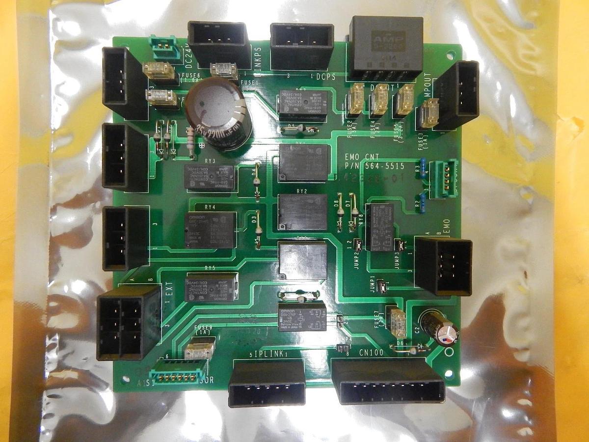Used Hitachi 564-5515 EMO CNT Interface Board PCB 25646715 Used Working