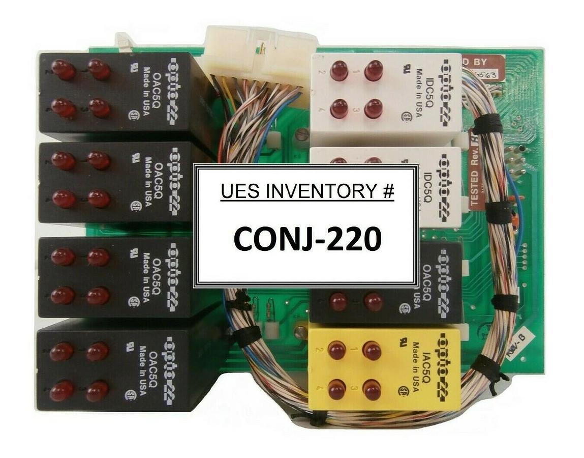 Used Varian Semiconductor VSEA D-H4697001 Quad Pack Relay PCB Working Surplus
