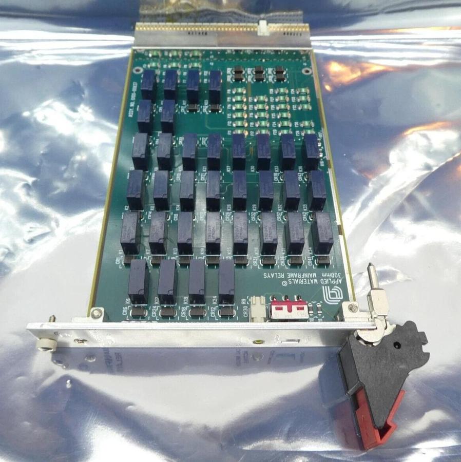 Used AMAT Applied Materials 0100-00637 300mm Mainframe Relays PCB Card Working Spare