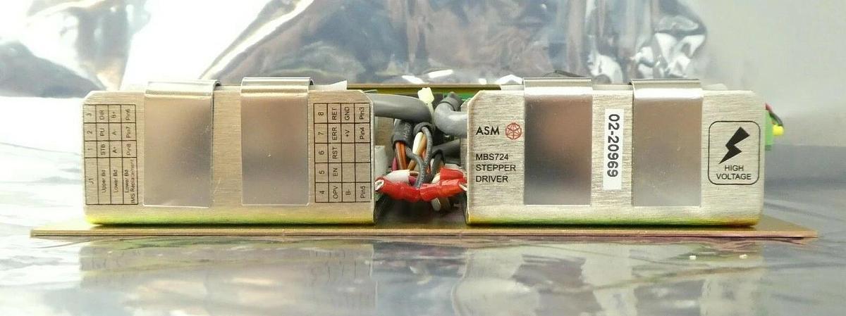 Used ASM Advanced Semiconductor Materials 02-54037-14 Stepper Driver MBS724 Working