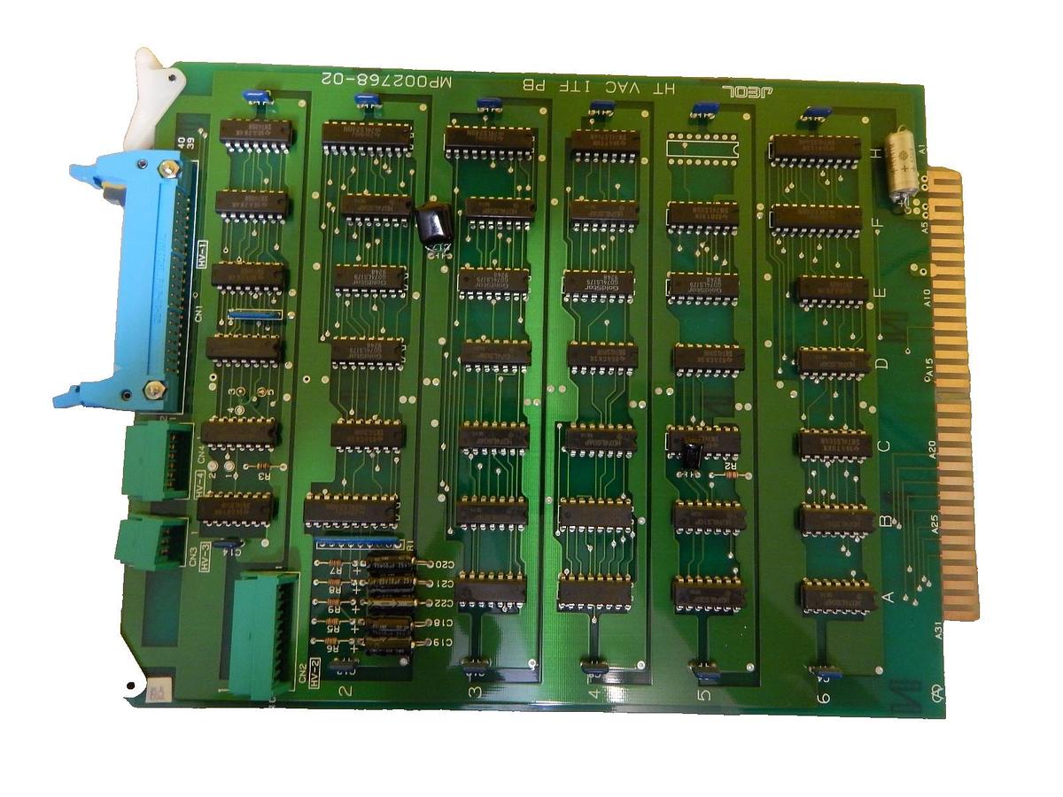 Used JEOL MP002768-02 HT VAC ITF PB Interface Board PCB Card EM-2010F Working