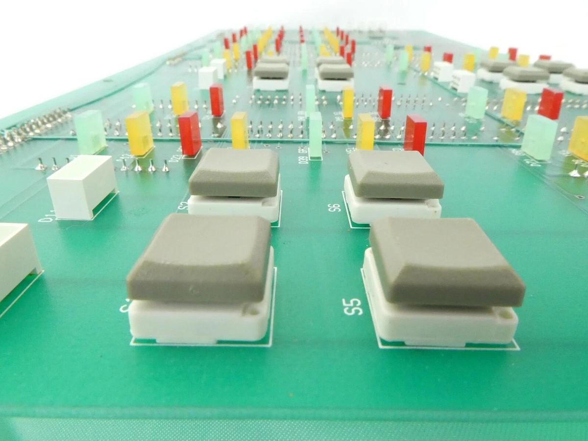 Used Microbar Systems S17-001-00 Trackmate Operator Input Panel PCB Rev. 02-01 Spare