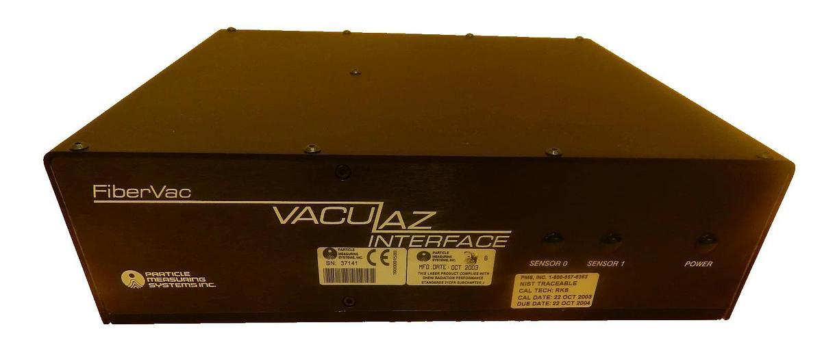 Used Particle Measuring Systems VacuLaz Interface Module FiberVac Used Working