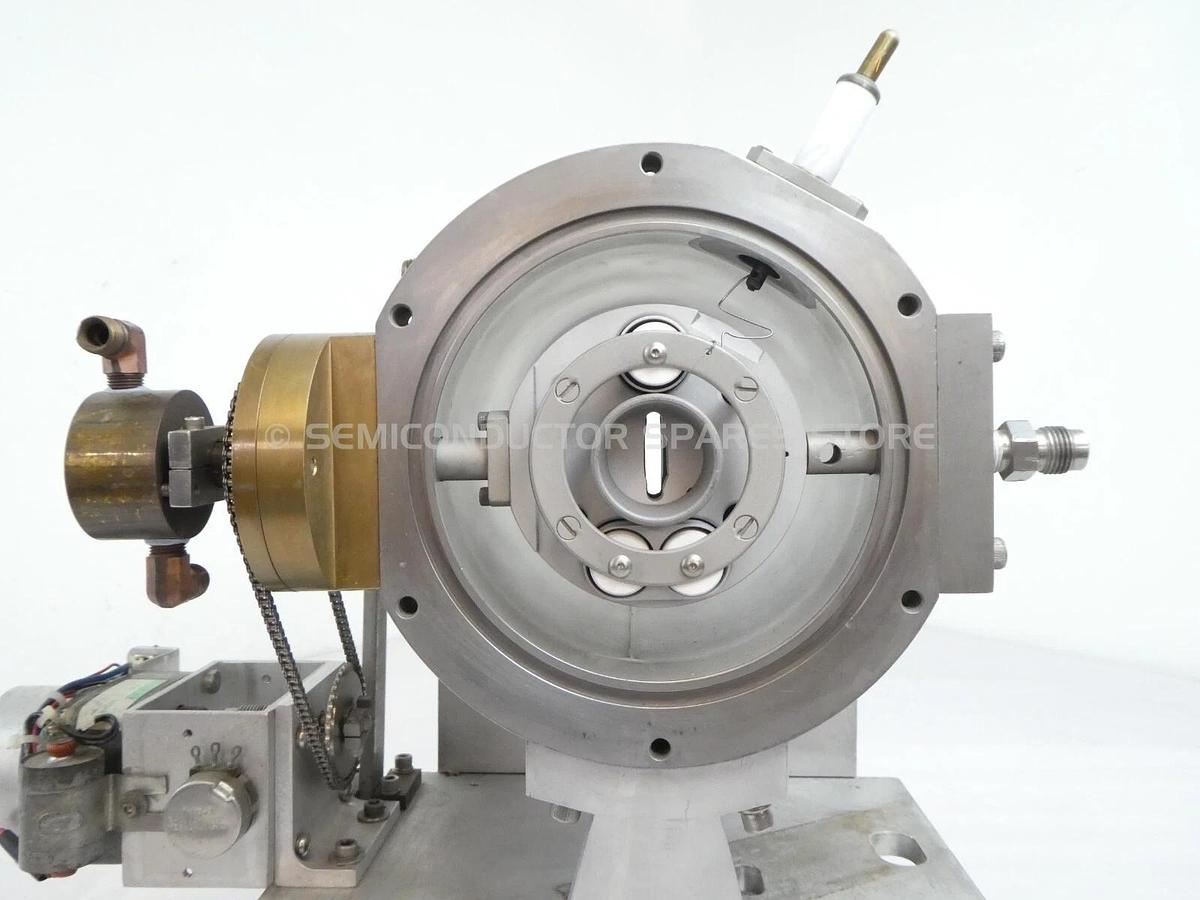 Used Varian F5394001 Mid-Current Ion Implant Source Housing Module with Bushing Spare