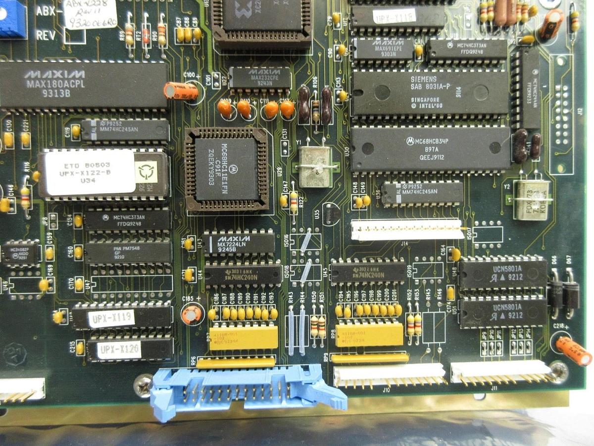 Used ETO Ehrhorn Technological Operations ABX-X228 RF Generator Controller PCB Rev 11