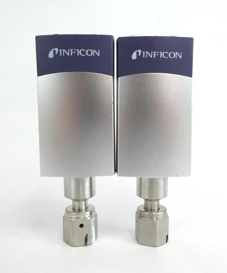 Used Inficon PCG550 Pirani Capacitance Gauge 3PC1-00D-0101 Lot of 6 Working
