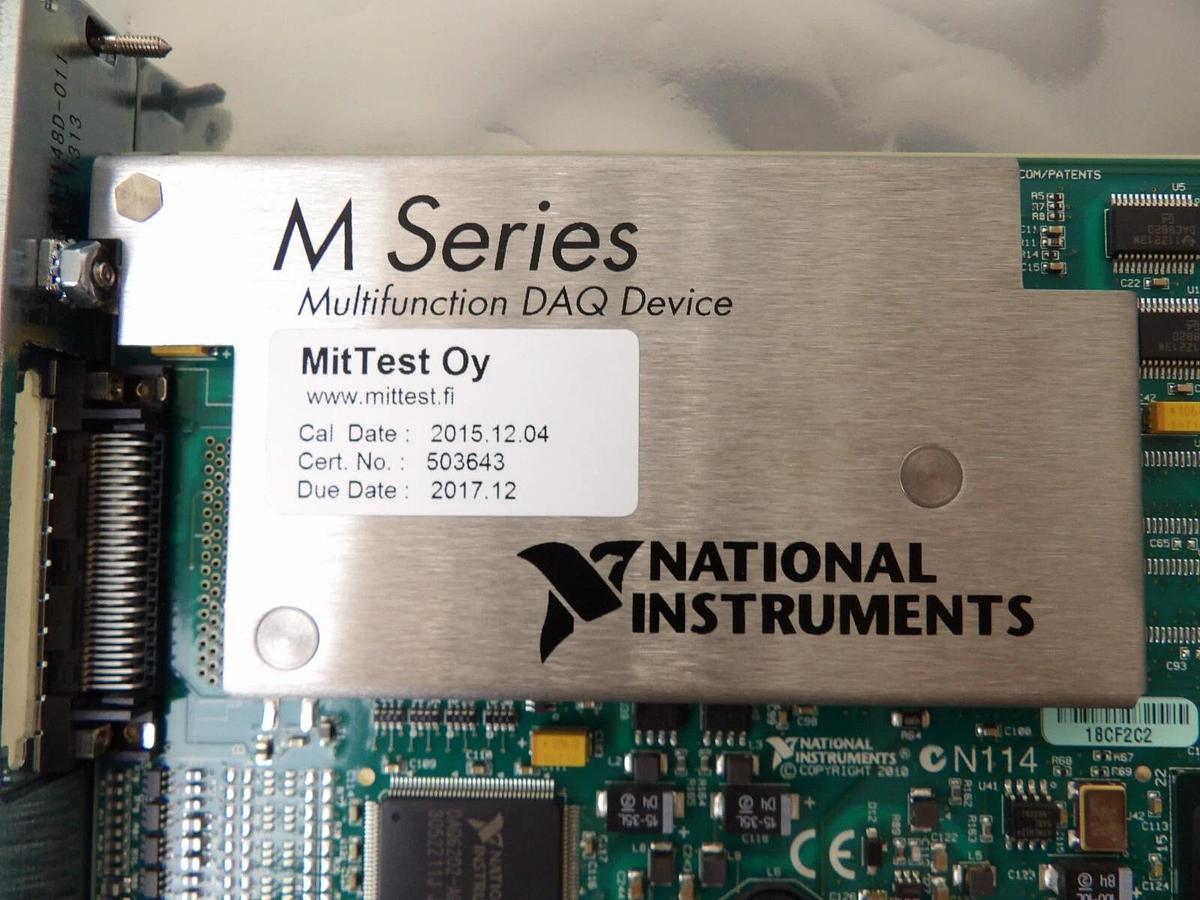 Used National Instruments 191325G-03L DAQ Device M Series PCB NI PXI-6251 Working