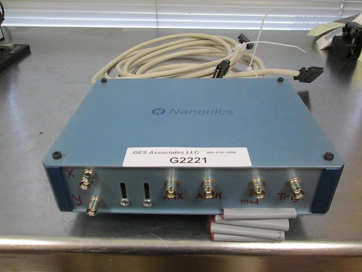 Used Nanonics Imaging Stage Bus Controller with Cables Working Surplus