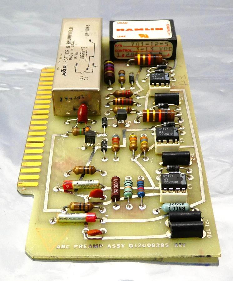 Used Varian D12008285 ARC Preamp PCB Card Assembly Reseller Lot of 3 Working