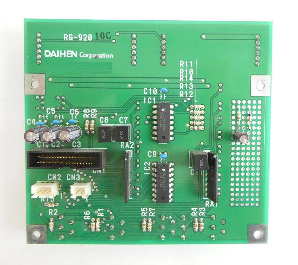 Used Daihen RG-920 RF Generator Control Panel PCB RGA-10D-V Working Surplus
