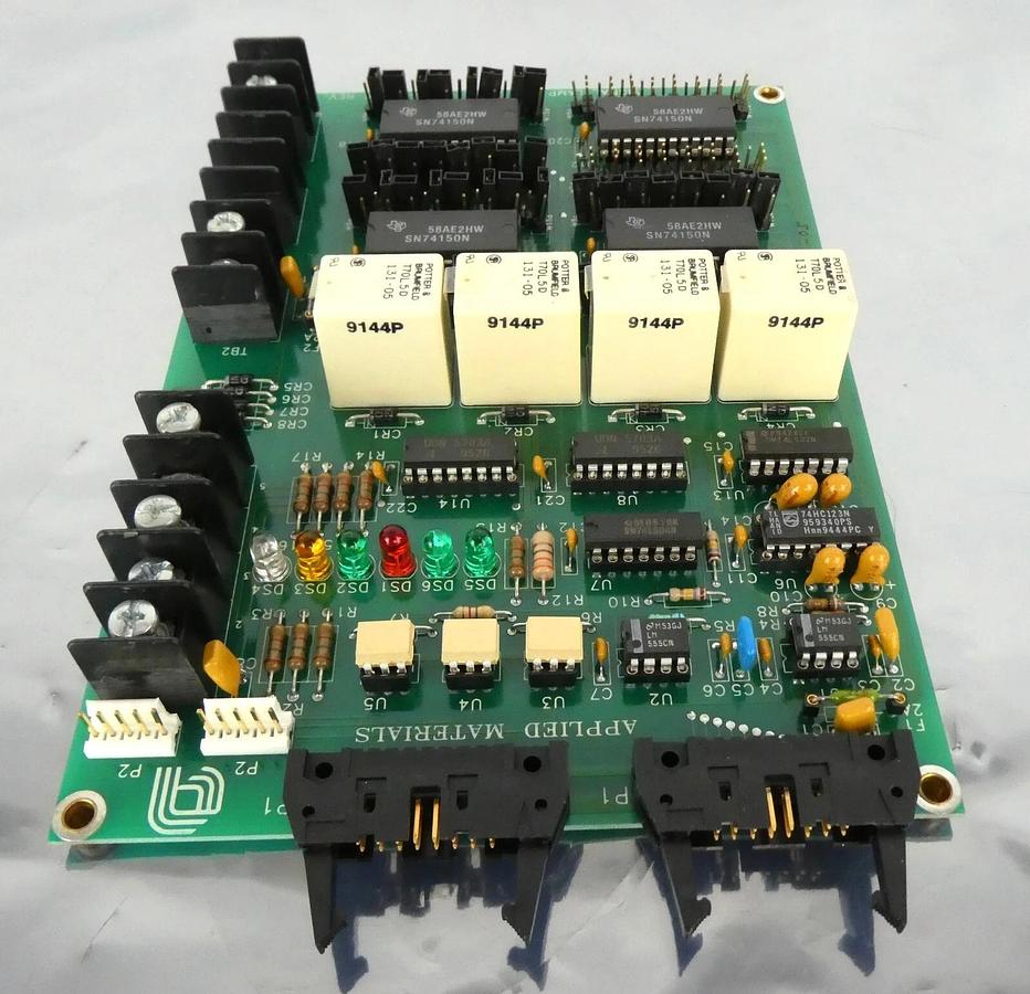 Used AMAT Applied Materials 0226-31128 Signal Lamp PCB Assembly Working Spare