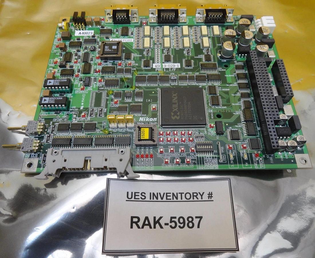Used Nikon 4S019-029-1 Processor Control Board PCB PRE1_I/F Used Working